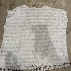 White Striped Knit Top